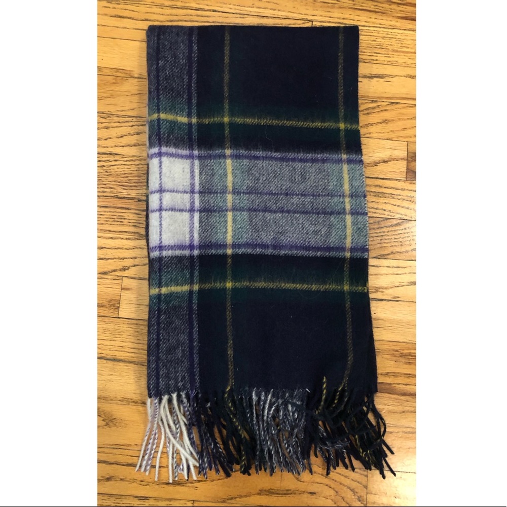 J.Crew wool scarf in tartan plaid